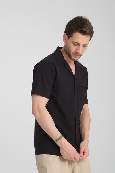 Store 100% Cotton, Modern Cut, Stylish, Comfortable, Pocket Detailed, Buttoned Short Sleeve Shirt