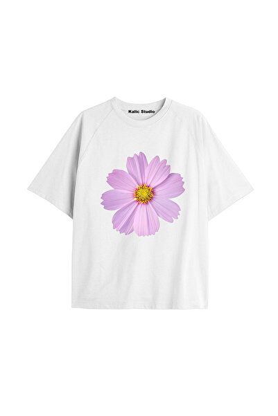 Kalic Studio Tricou de damă, cu imprimeu special, colorat, supradimensionat, ...