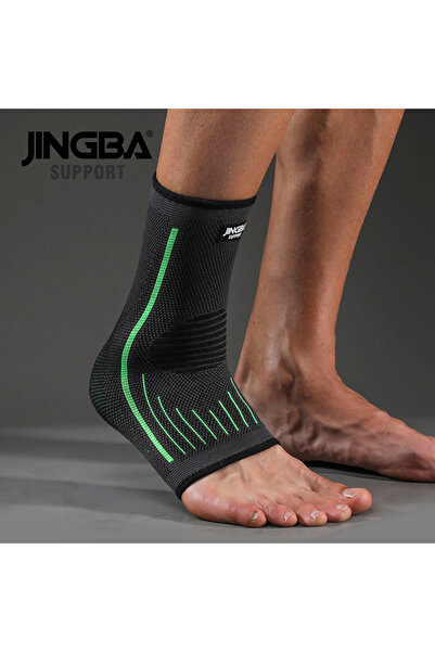 Choice XL Green JINGBA SUPPORT 1 PCS 3D Compression Nylon Strap Belt Ankle Protector Football Ankle Support
