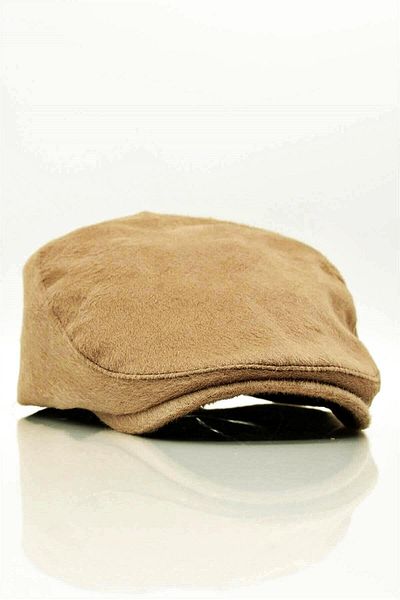 Külah Camel Men's Hat Winter Wool British Cap