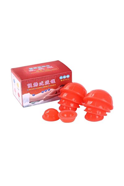 Naturachi Vantuz Silikon Selülit & Masaj Kupası 12'li Set