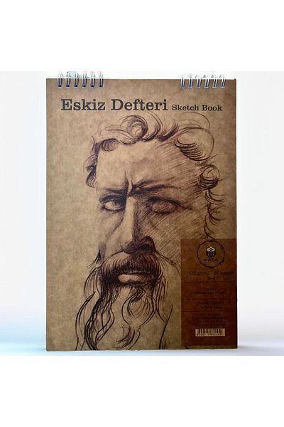 Pagos Yayınları A4-a5-a6 Set of 3 Sketchbook Sketch Book
