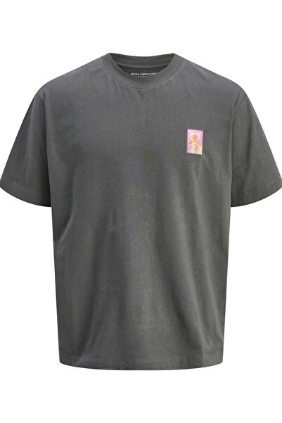 Jack & Jones Тениска с екшън принт JCOINTERLUDE и кръгло деколте