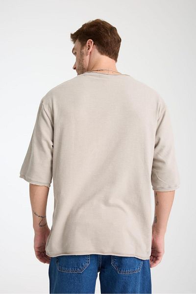 Store 100% Cotton Oversize Short Sleeve Crew Neck T-Shirt