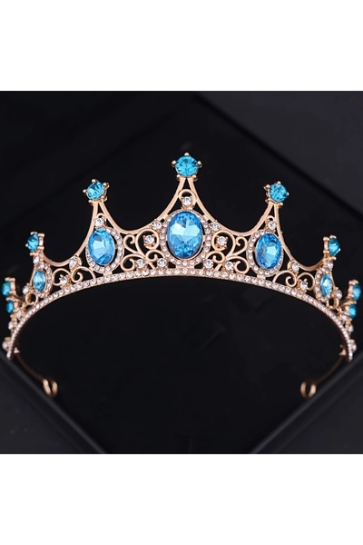 GlassySKY Princeza Sa kamenčićima Kruna za rođendansku proslavu