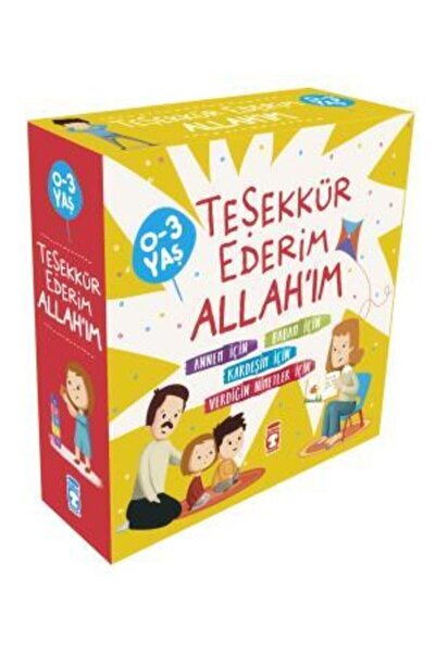 Timaş Çocuk Teşekkür Ederim Allahım Set (4 Kitap)