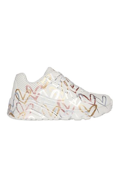 SKECHERS Pantofi Sport Uno Lite Metallic Love Jr