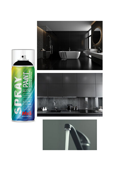 MxS SUYA DAYANIKLI PARLAK BEYAZ LAVABO-FAYANS SPREY BOYASI 400 ML