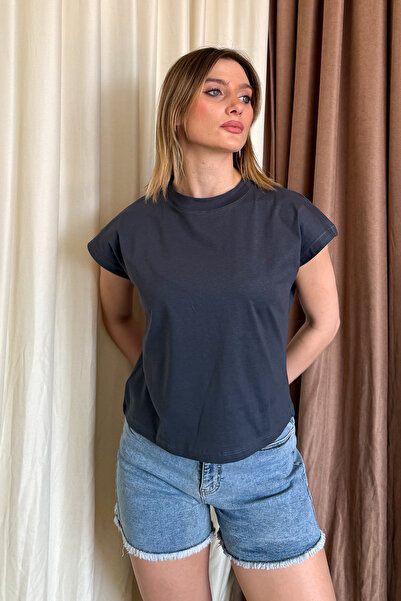 ModaPlaza Ženska majica sa uspravnim okovratnikom 4065