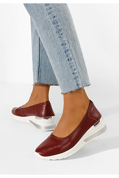 B T Shoes Γκρένα Μόργκαν Παπούτσια Πλατφόρμας
