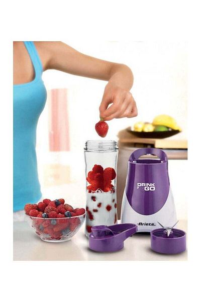 ARIETE Drink N Go Smoothie Blender 300.0 W ART563-PRPL Purple/White