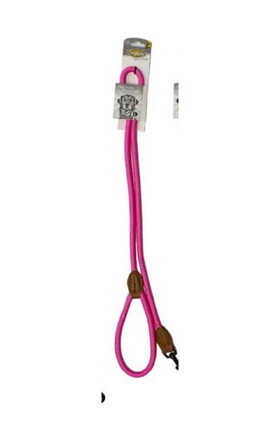 Doglife Pink Twill Walking Collar 1.2 cm X 120 cm