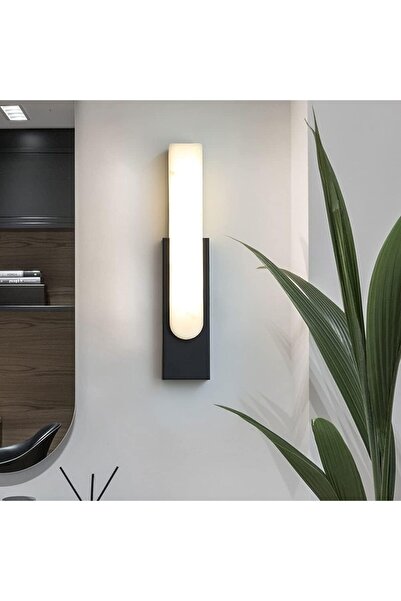 Cata 10 W Hawai İki Yönlü Led Duvar Aplik - Gün Işığı (3000K) - Siyah - IP54 - CT-7067