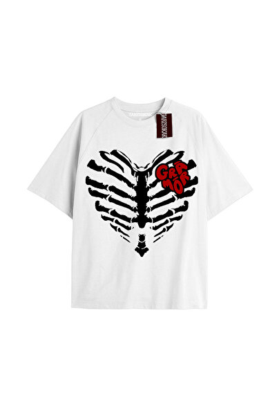 Adrift Tricou oversize unisex - Imprimat cu avion