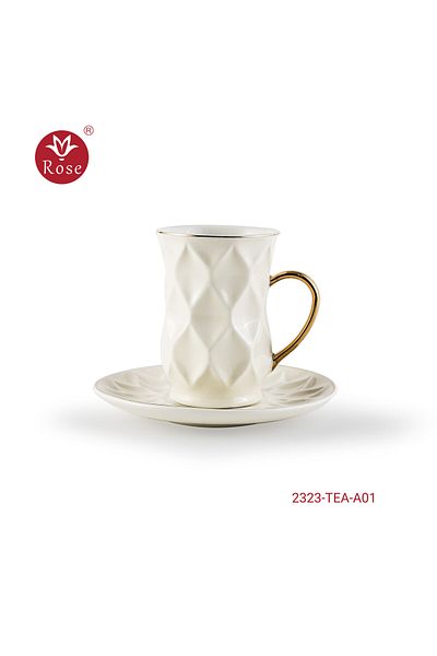 Rose CR-2323-27-Piece Tea and Coffee Serving Set Rose