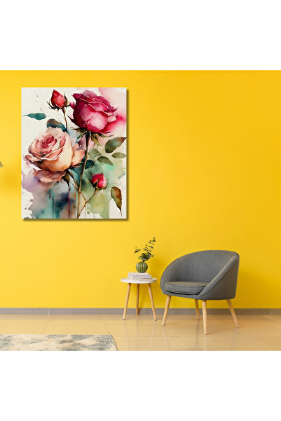 LİLYHOBBYLAND Sayılarla Boyama Hobi Seti Renkli Baskılı (ÇERÇEVELİ) 50x65 cm:...