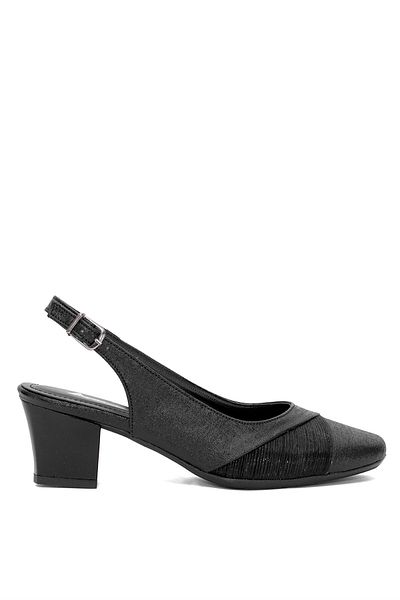 Ayakkabı Fuarı Women's High Heels - Elit Mst705N Black Classic Style