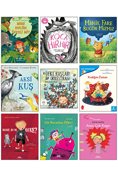 TÜRKİYE İŞ BANKASI KÜLTÜR YAYINLARI Aksi Kuş Koca Hırhır Öfke Kuşları Orkestr...