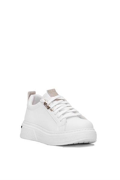 Ayakkabı Fuarı Pantofi casual pentru femei White Elite PM54 K11C
