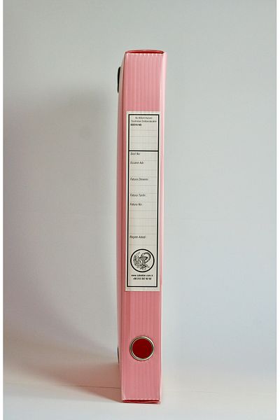 ÇABUKLAR Pink Pharmacy Sgk Prescription Box - Standard Size (29X4,5X40 cm)