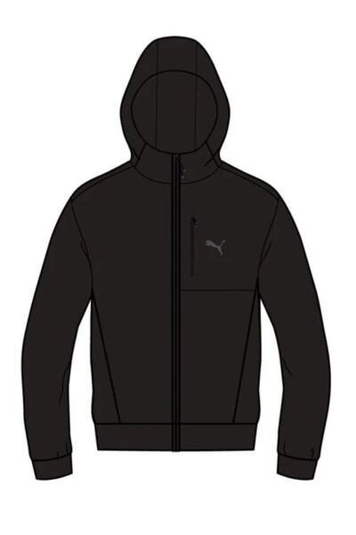 Puma Erkek Kapüşonlu Sweat Open Road Full-zip Hoodie 68165401
