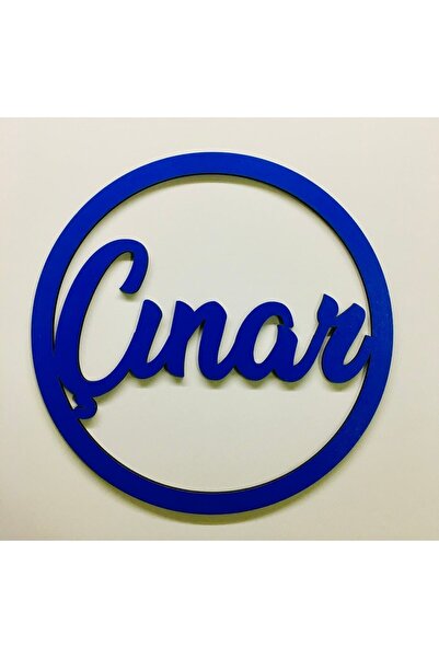 estölye Kapı Süsü Isimli Kasnak,makrome Çember,makrome Isimlik 30x30 Cm