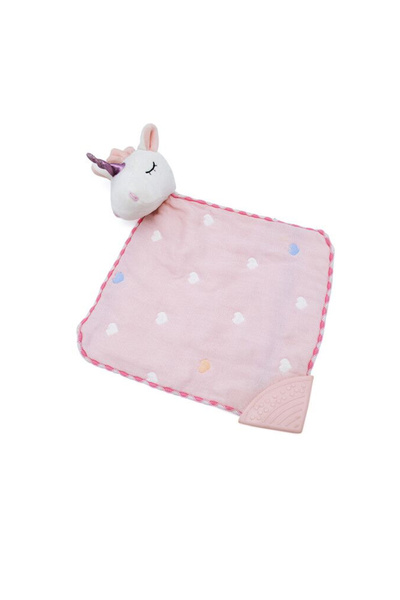 Generic Baby Soothing Blanket with Plush Stuffed 05