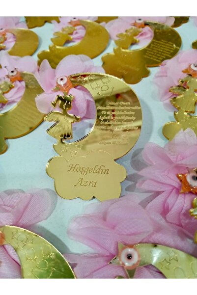 estölye مغناطيس صلاة عين الشر للفتيات الصغيرات من زجاج شبكي 25 قطعة مزين بالل...