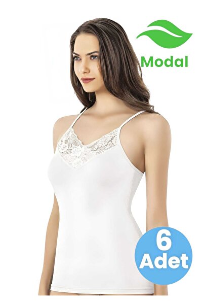 Uniquetrenders Жіноча майка з 6-ма V-подібними вирізами, мереживною обробкою ...