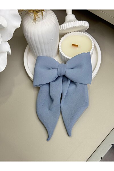 S&P accessories Su Yeşili Fiyonklu Kurdele Klipsli Toka