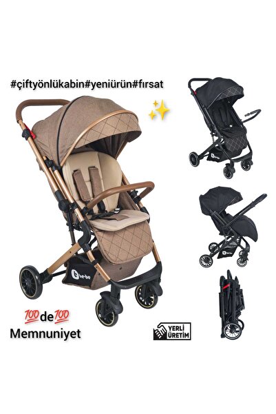 4KİDS Çift Yönlü Kabin Boy Bebek Arabası Kabin Tipi Bebek Arabası New Creatio...