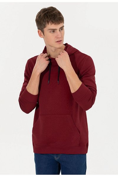 U.S. Polo Assn. Men's Cherry Sweatshirt