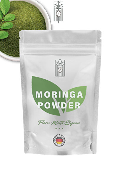 Mel and Mira Organik Moringa Tozu Çayı 100g, Premium Herbal Moringa Powder Tea ( Glutensiz, Vegan, Katkısız )
