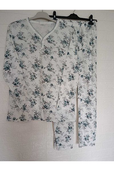 anne moda ankara Καλοκαιρινό, Λεπτό, Βαμβακερό, ΜΑΚΡΥ μανίκι, ΜΕΓΑΛΟ ΜΕΓΕΘΟΣ, Σετ πιτζάμες