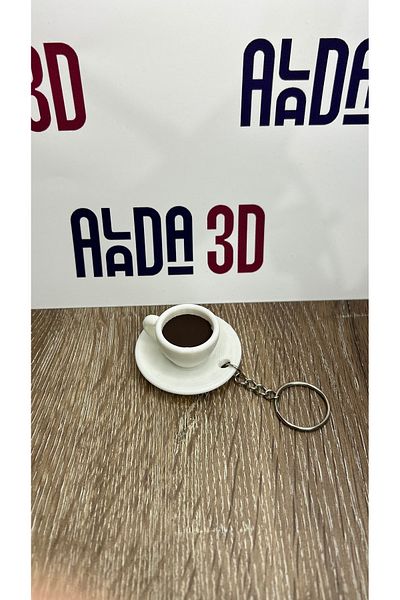 epoksi Turkish Coffee Cup Keyring