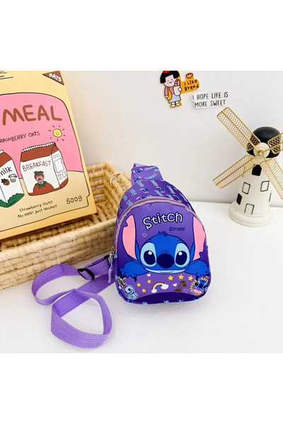 bundle island Geantă de umăr pentru copii cu figurină de Stitch Dimensiune mi...