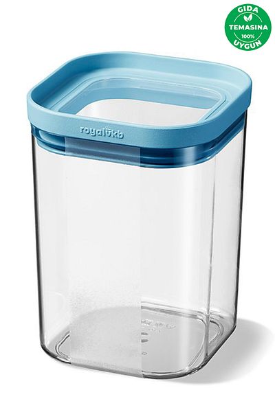 Prima Nova Seoul Dry Food Storage Container 1200 ml - 11 X 11 X 16 cm