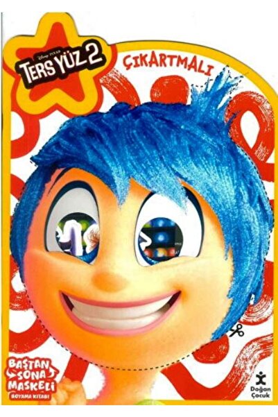 Doğan Çocuk Disney Pixar Ters Yüz 2 - Baştan Sona Maskeli Boyama Kitabı