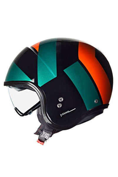 Nolan N21 06 TANGENTE 347 GÜNEŞ CAMLI YARIM KASK