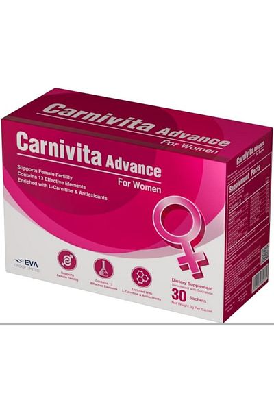 EVA Carnivita Advance For Women - Energy & Vitality 30 Sachets