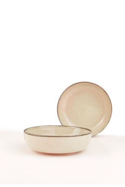 Kütahya Porselen Moderna Bowl Cinnamon 4 Pieces 15cm Mod15Kss4730P02