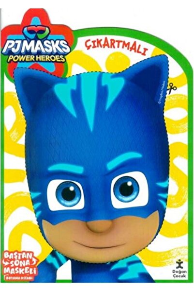 Doğan Çocuk Pjmasks Baştan Sona Maskeli Çıkartmalı Boyama