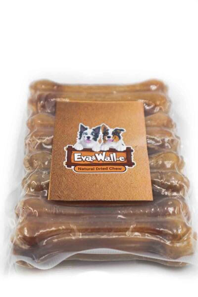 Eva & Wall-e Doğal Köpek Kemiği 4'lü 10 Cm – Küçük Irk Ve Yavru Köpekler Için Diş Kaşıma Kemiği Naturel