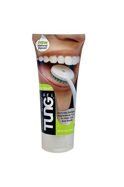 Tung Tong Gel Natural Premium Tongue Cleaner Refreshing Mint Flavor Deodorizer Fights Bad Breath 85g