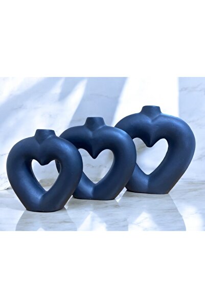 ELBUCOLECTION Set de vaze cu trei inimi
