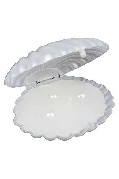 Acar Süs Mum Istiridye Kutuda Sedefli 1 Adet