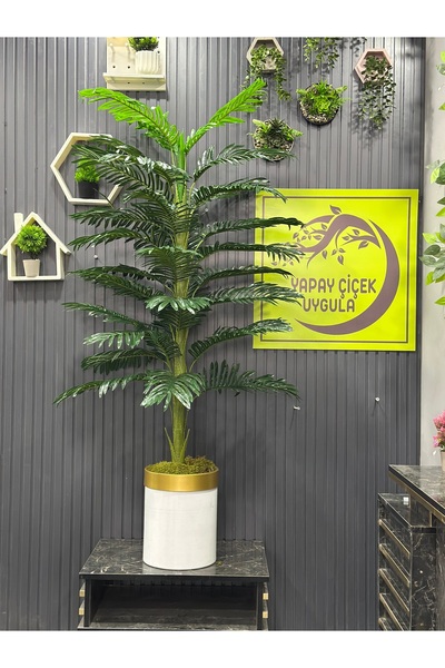 İremÇiçekçilik Yapay Çiçek Uygula 160 Cm Yapay Agac Salon Bitkisi