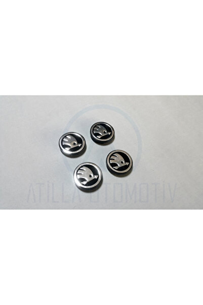 Aftermarket 4 x SKODA KAMİQ 2019-2025 ÇELİK JANT GÖBEĞİ TAKIM 55MM