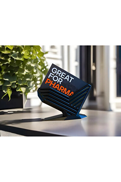 zscraft Suport pentru cărți de vizită de masă Birou Design simplu și elegant ...