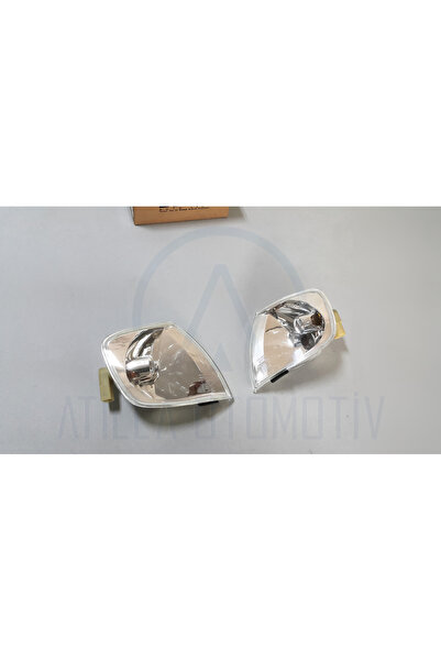 DEPO AUTO LAMPS 2 x VW POLO 6N2 1999-2002 ÖN ŞEFFAF SİNYAL SOL-SAĞ DEPO